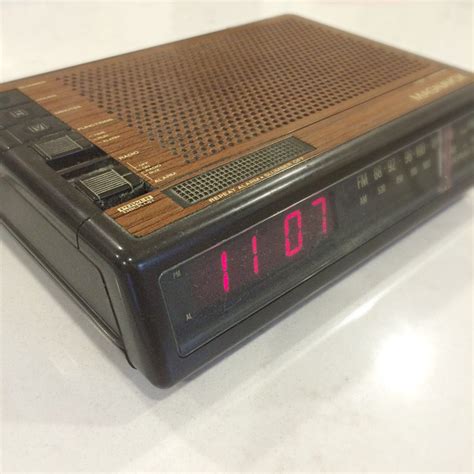 antique alarm clock radio